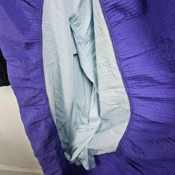 Lane Bryant 22 color block parachute tiered maxi dress - Picture 5 of 10